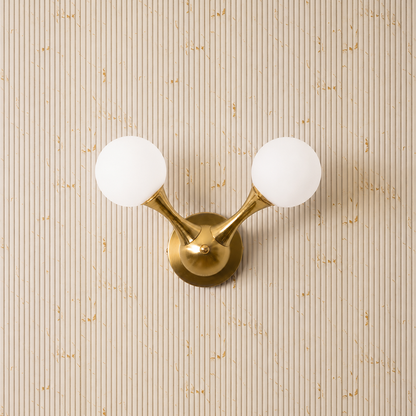 Serene Orbit Wall Lamp for Home & wall Décor item - White Bulb