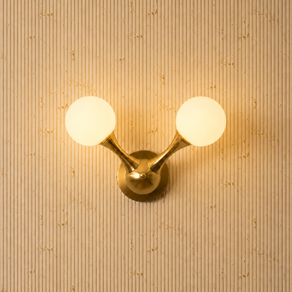 Serene Orbit Wall Lamp for Home & wall Décor item - White Bulb