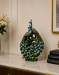 Royal Peacock Couple Figurine