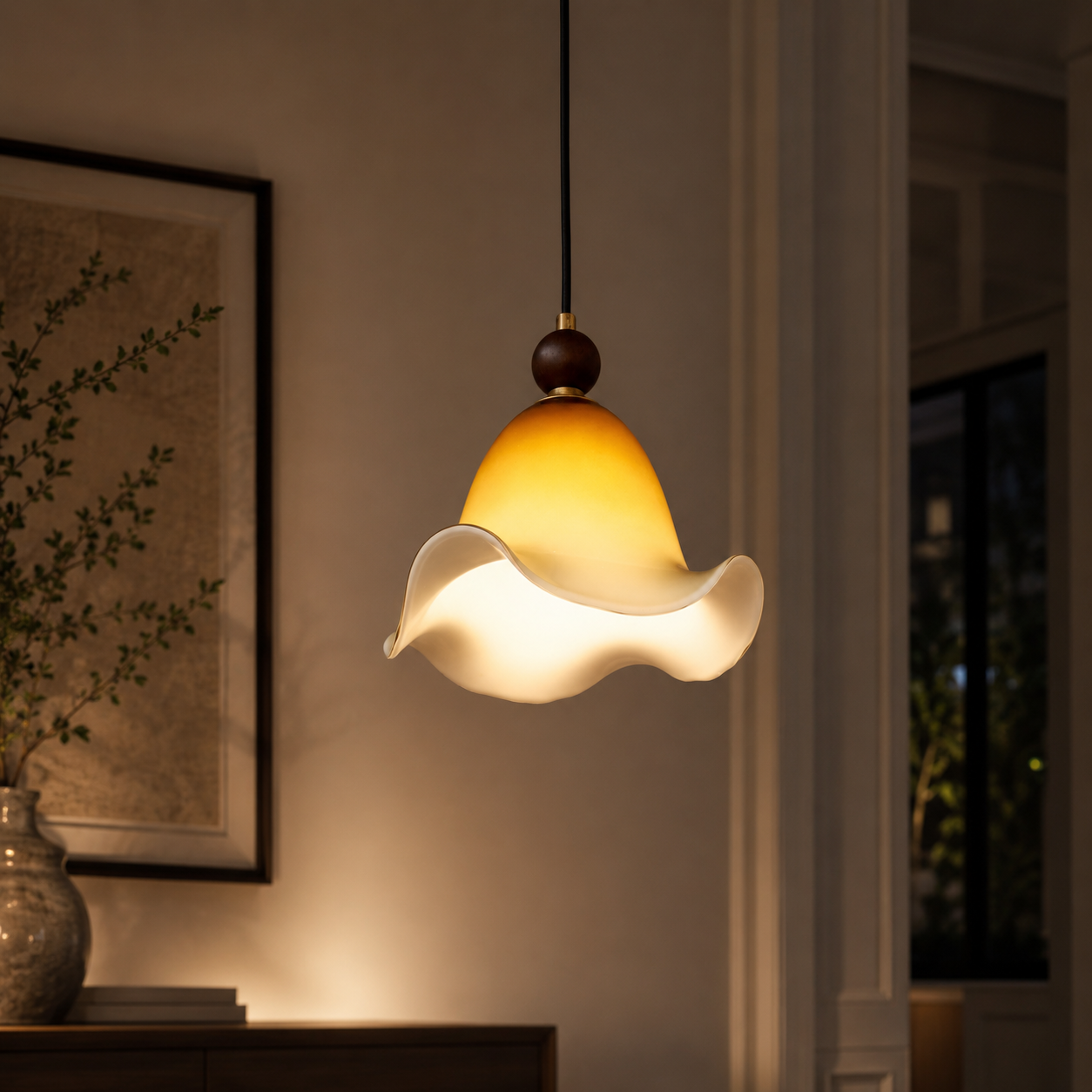 Radiant Lily Pendant Light For Living Room & Home Decoration item