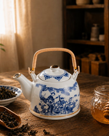 Oriental Landscape Tea Kettle