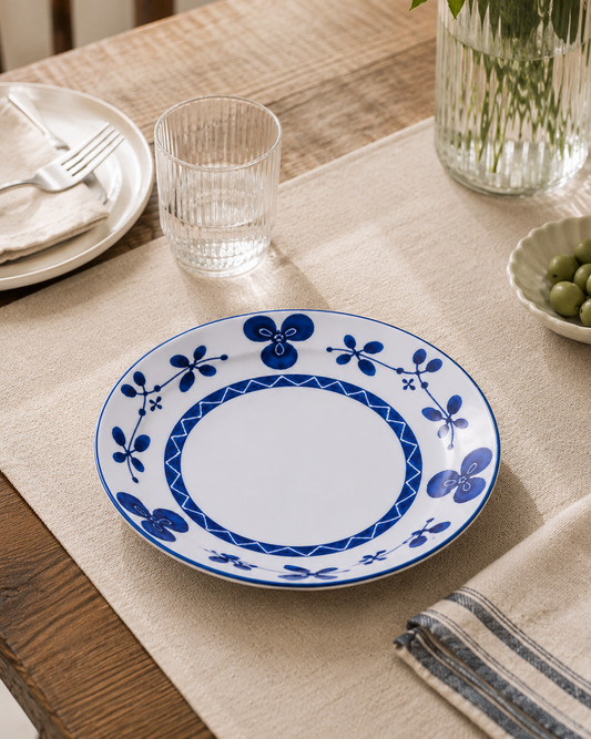 Heritage Blue & White Ceramic Platter