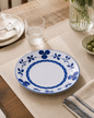 Heritage Blue & White Ceramic Platter