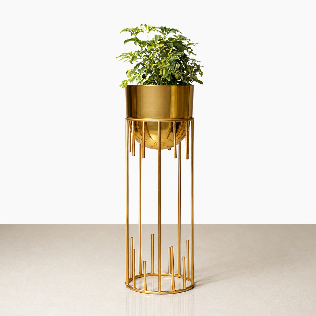 Dripping Luxury Metal Gold Planters - Big