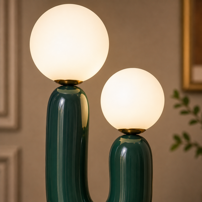 Lumora Table Lamp for Home - Green