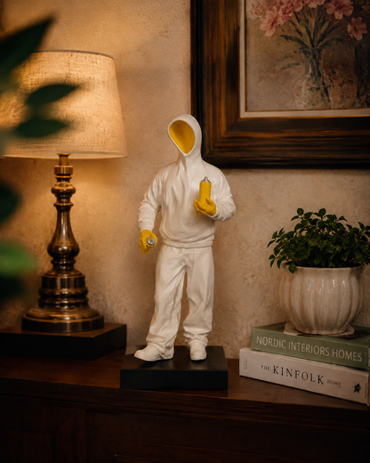 Urban Graffiti Artist Figurine