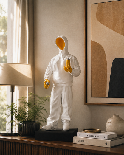 Urban Graffiti Artist Figurine