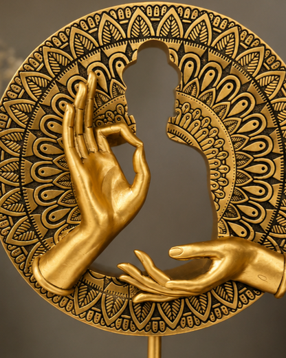 Divine Harmony Hand Table Top Decor