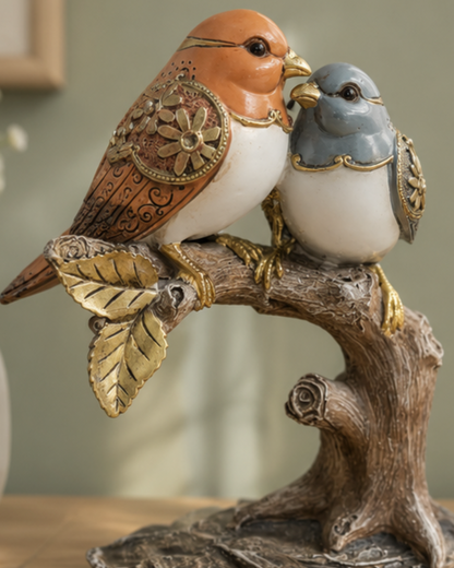 Songbird Duo Decorative Figurine