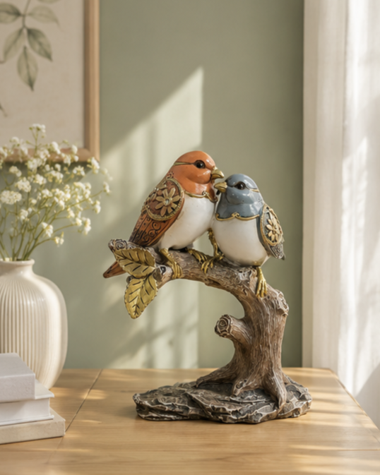 Songbird Duo Decorative Figurine