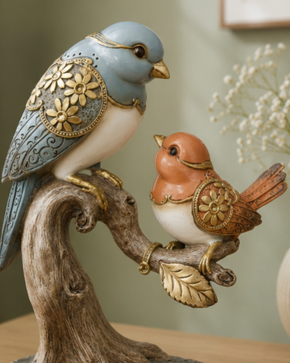 Songbird Duo Decorative Figurine