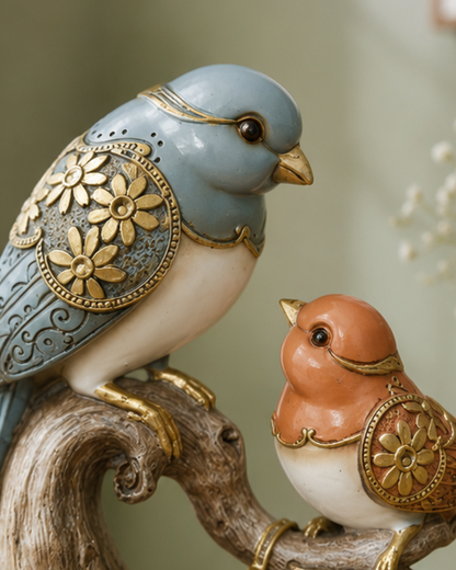 Songbird Duo Decorative Figurine