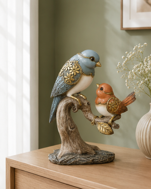 Songbird Duo Decorative Figurine
