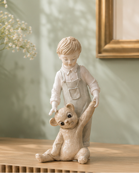 Playful Moments - Fine Porcelain Figurine