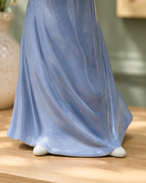 Teddy's Best Friend - Fine Porcelain Figurine