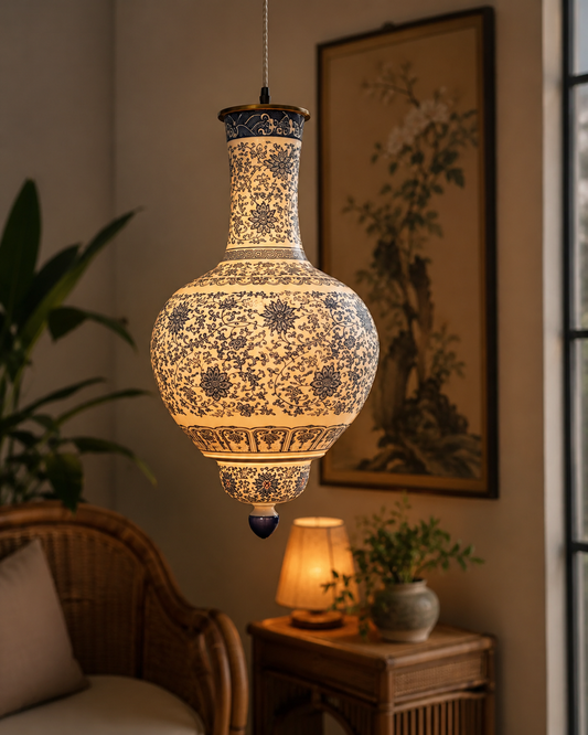Imperial Floral Pendant Light