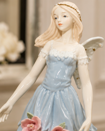 Blossom Fairies - Fine Porcelain Figurine - Set Of 3