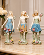 Blossom Fairies - Fine Porcelain Figurine - Set Of 3