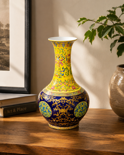 Royal Imperial Floral Vase
