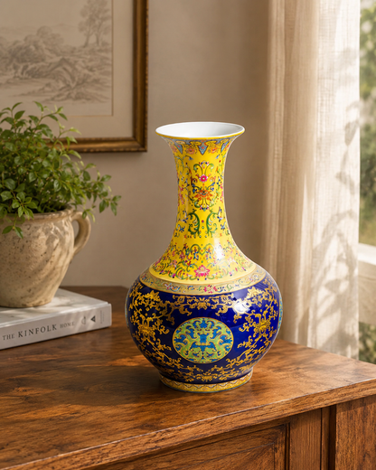 Royal Imperial Floral Vase