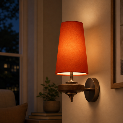 Elite Home Wall Lamps & Home Decoration Item - Red