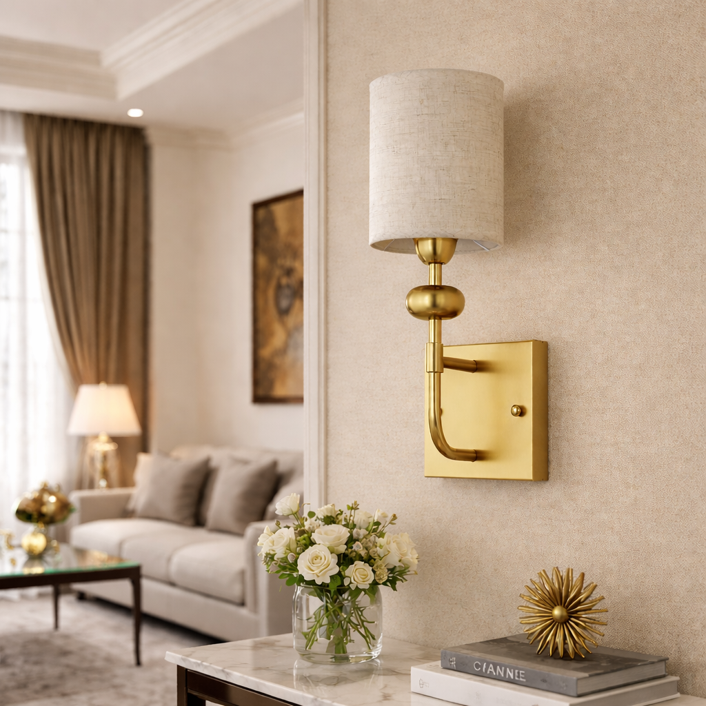 Bright Haven Wall Lamp for Home - Single Sconce