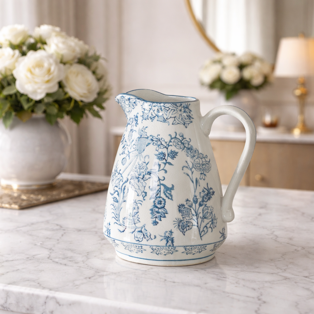 Harbor Mist Elegance Jug & Home Decoration Item