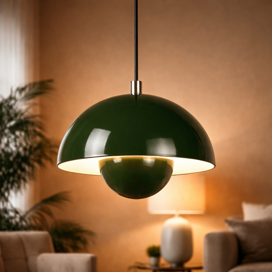Vibe Dome Pendant Light For Home & Item for Home Decoration - Green