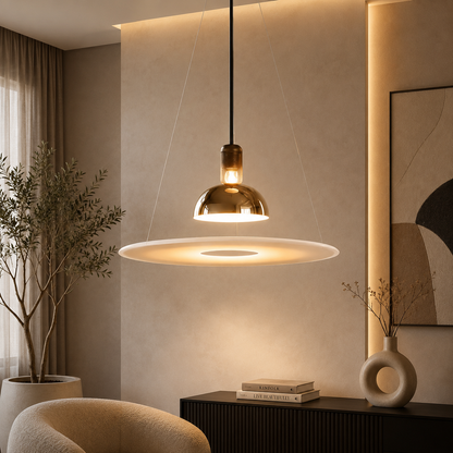 Cosmo Aura Ceiling light For Home  &  Item For Home Decoration - Chrome