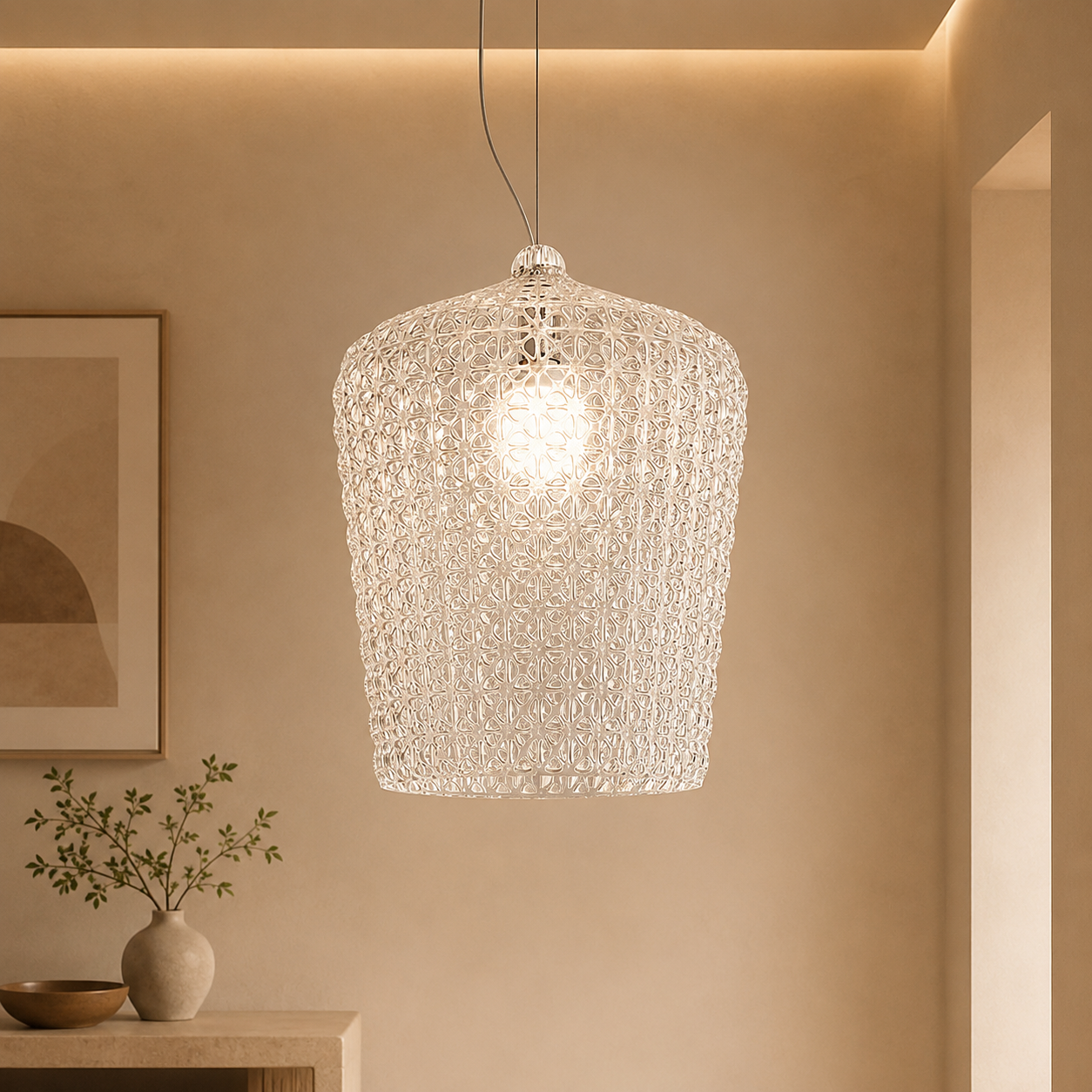 Luma Hive Ceiling light For Home  &  Item For Home Decoration - White