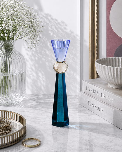 Aurora Prism Candle Holder - Small