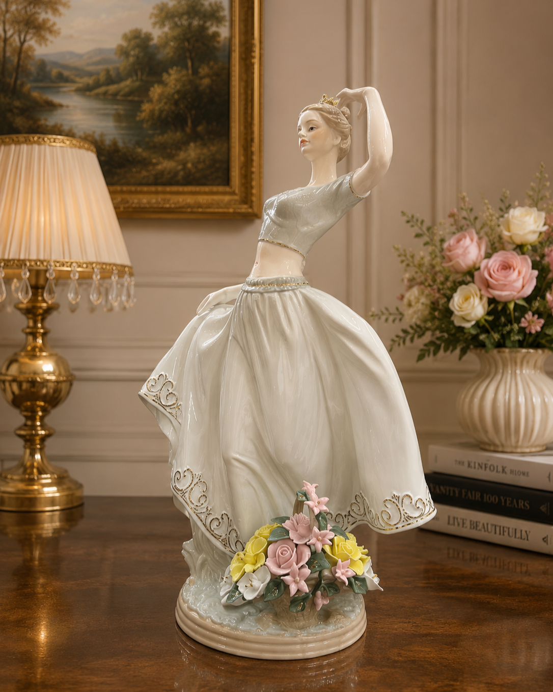 Blooming Ballerina - Fine Porcelain Figurine