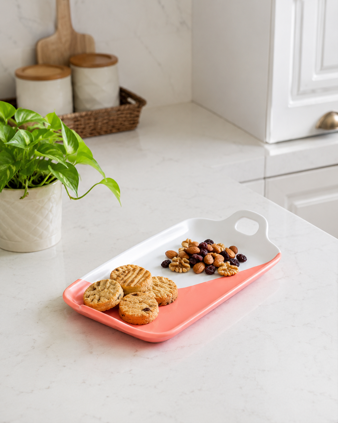 'Split' Rectangle Baking Dish - Pink