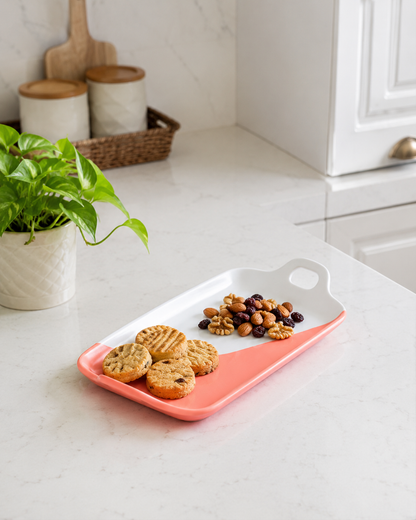'Split' Rectangle Baking Dish - Pink