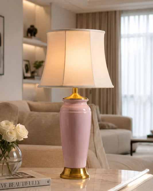 Pink Elegance Table Lamp