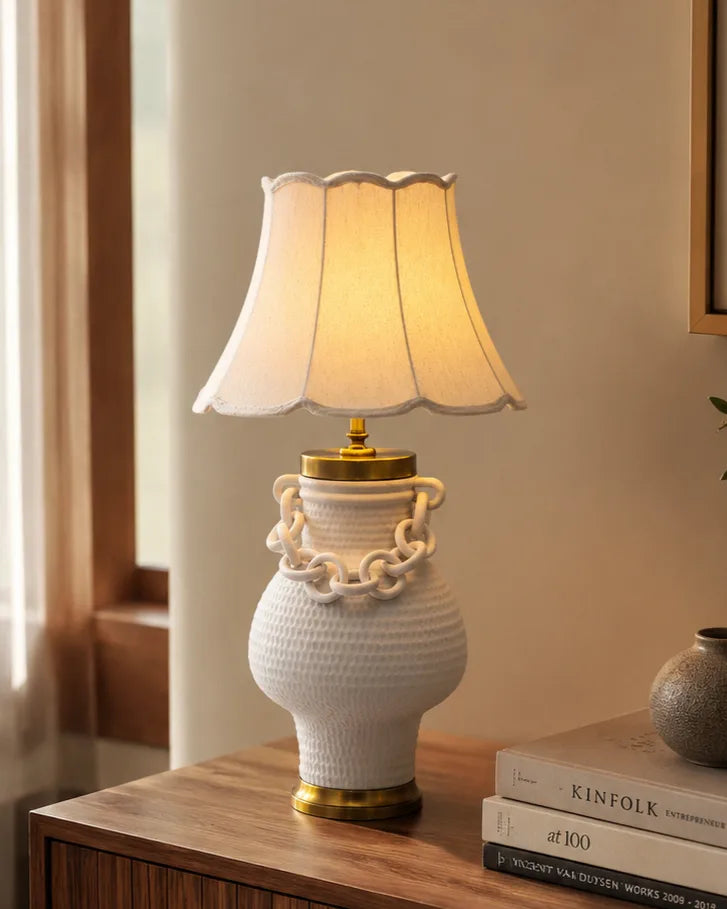 Ivory Link Elegance Table Lamp
