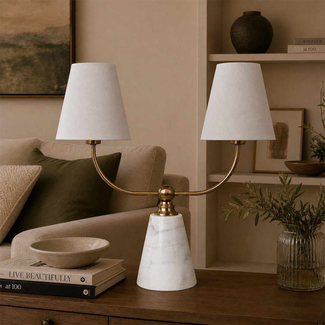Crystalina designer Table Lamp for Study