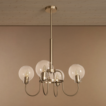 Starlit Arc Chandelier Light For Living Room