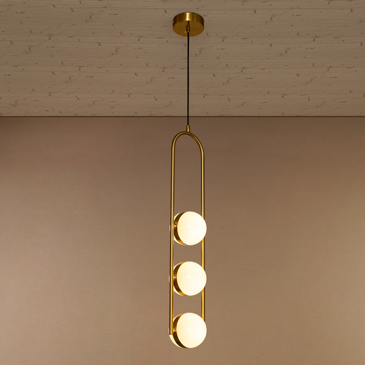 Trinity Sphere Elegance Pendant Light For Living Home