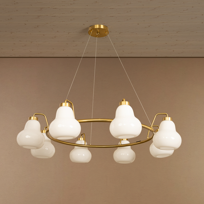Lunar Glow Pendant Chandelier Light For Living Room