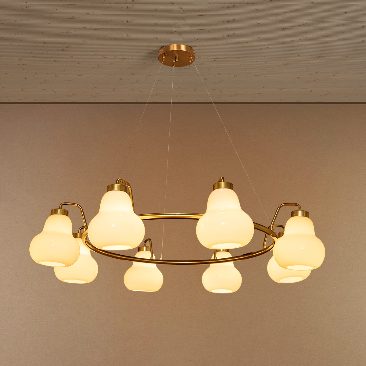 Lunar Glow Pendant Chandelier Light For Living Room