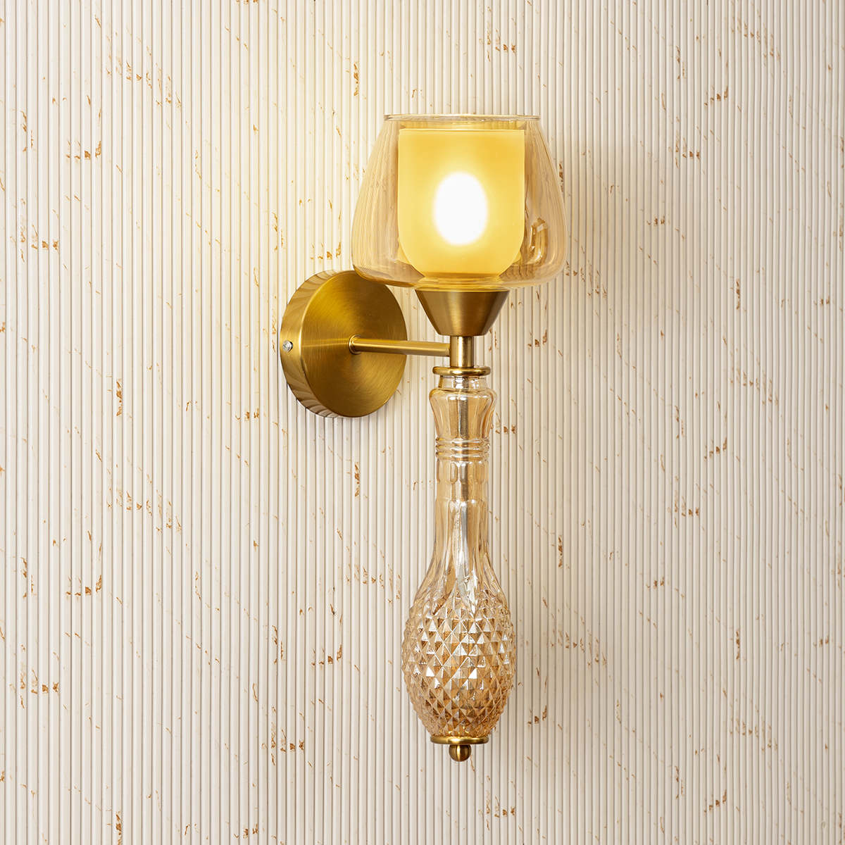 The Aura Nest Wall Lamp for Home & Item for Wall Decoration - Single Sconce