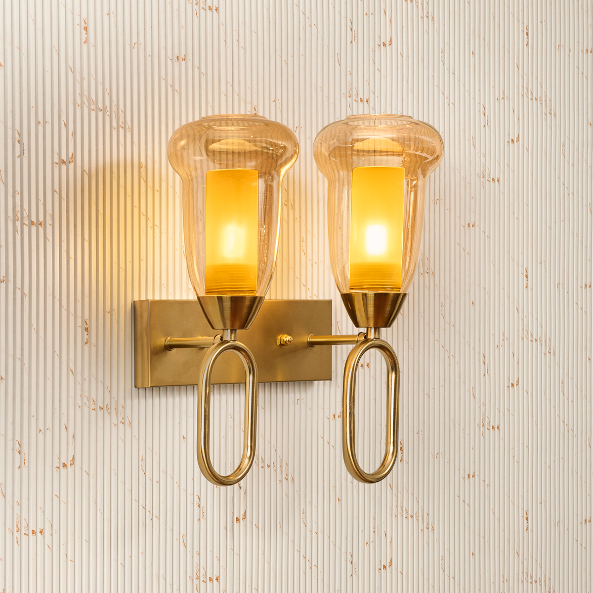 The Veloura Wall Lamps for Home & Item for Wall Decoration - Double Sconce