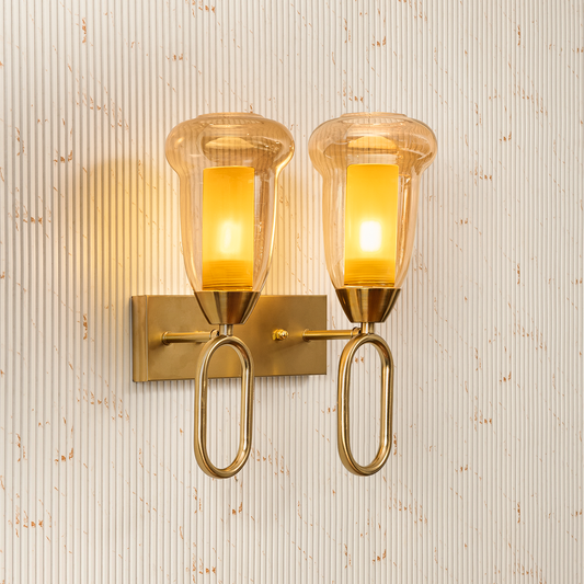 The Veloura Wall Lamps for Home & Item for Wall Decoration - Double Sconce