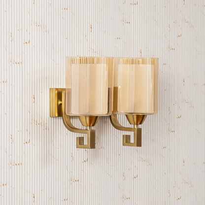 Silent Shine Wall Lamps for Home & Item for Wall Decoration - Double Sconce