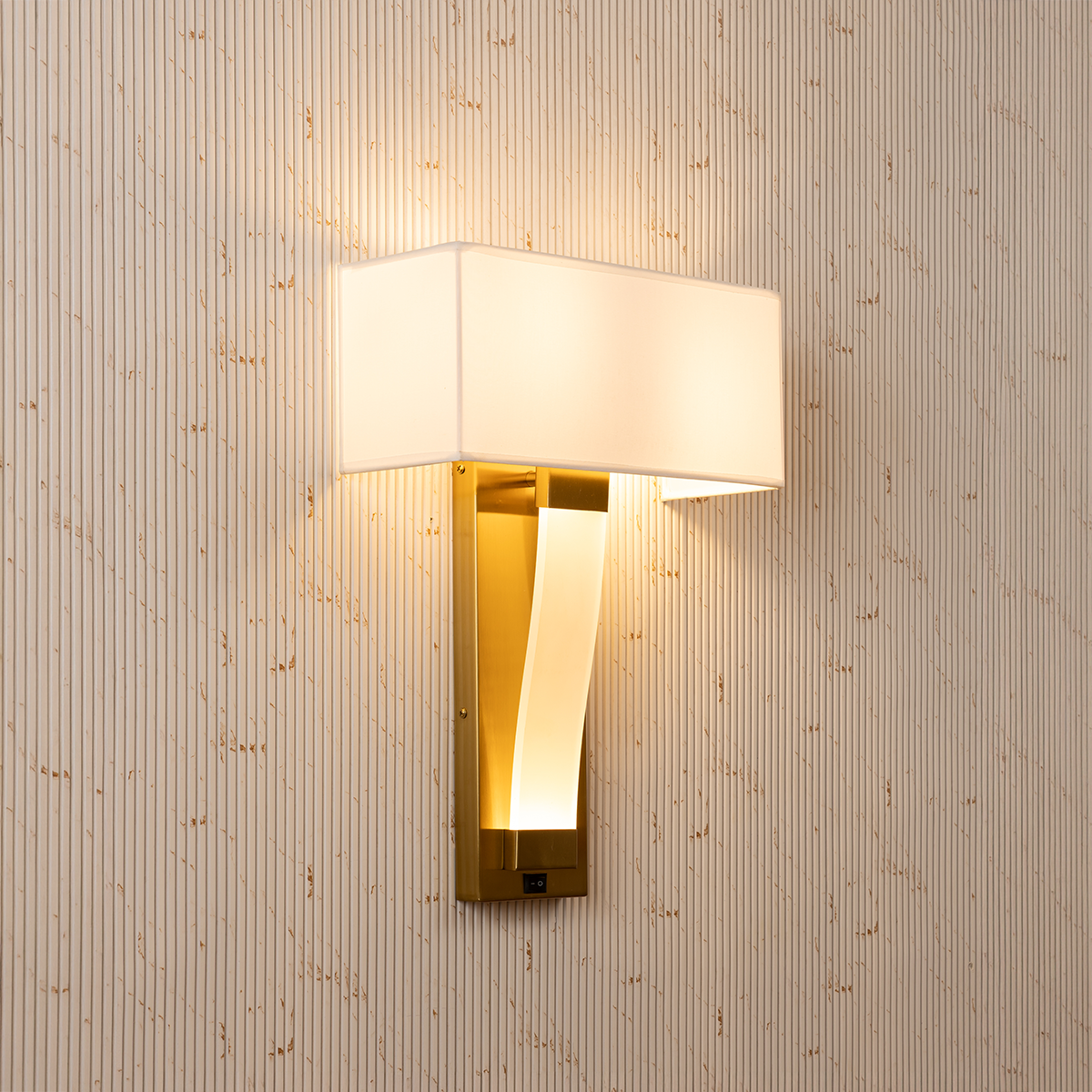 Glow Crest Wall Lamp for Home