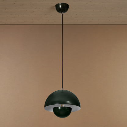 Vibe Dome Pendant Light For Home & Item for Home Decoration - Green