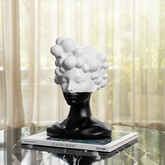 The Sphere of Imagination Decorative showpiece - White Top