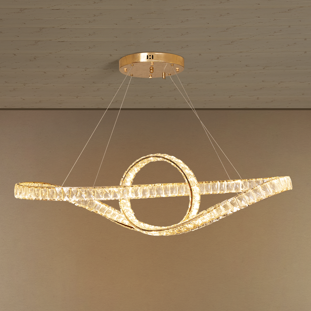 Rays of Heaven Chandelier Light For Home & Home Decoration Item