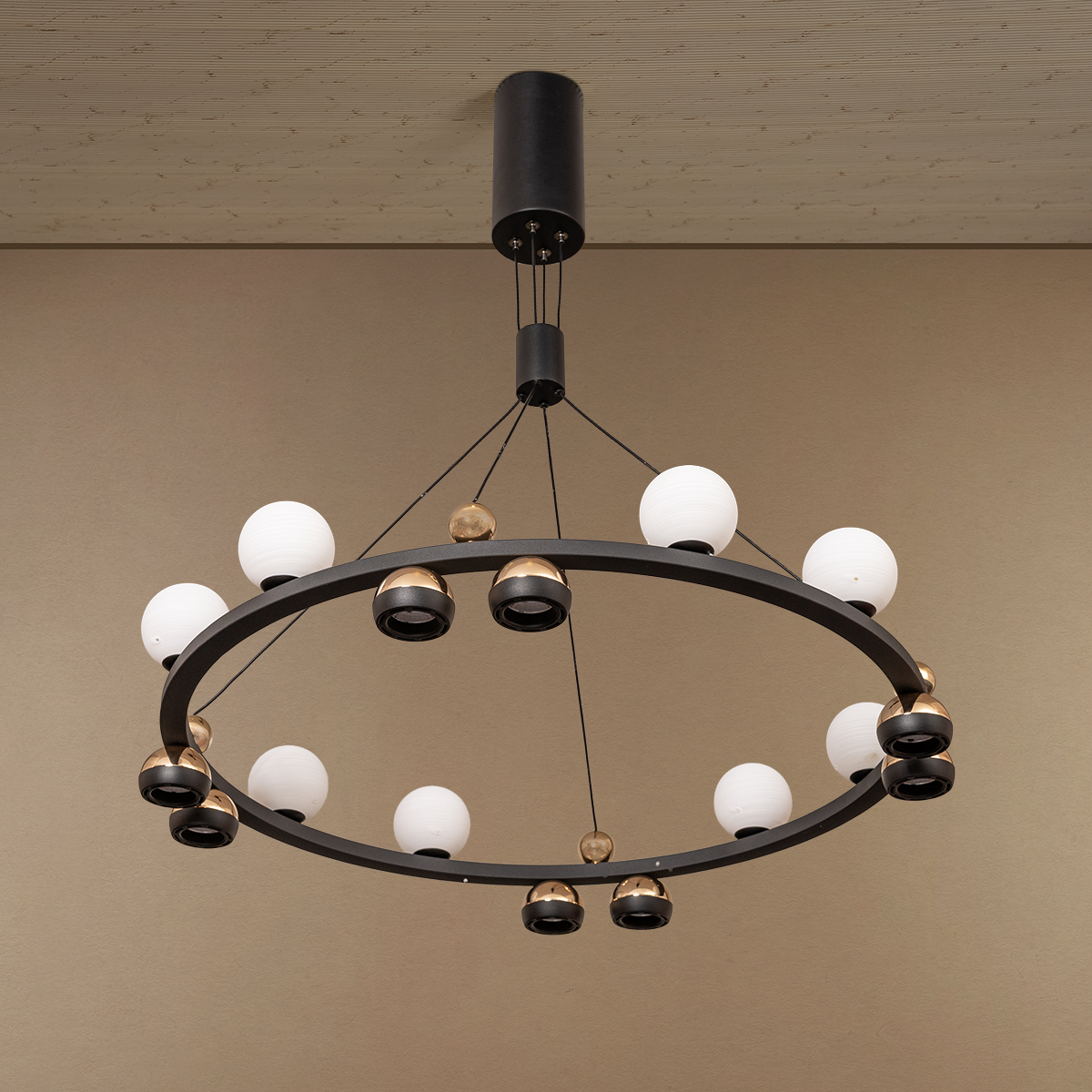 Moonlit Aura Glow Ceiling Light For Living Room
